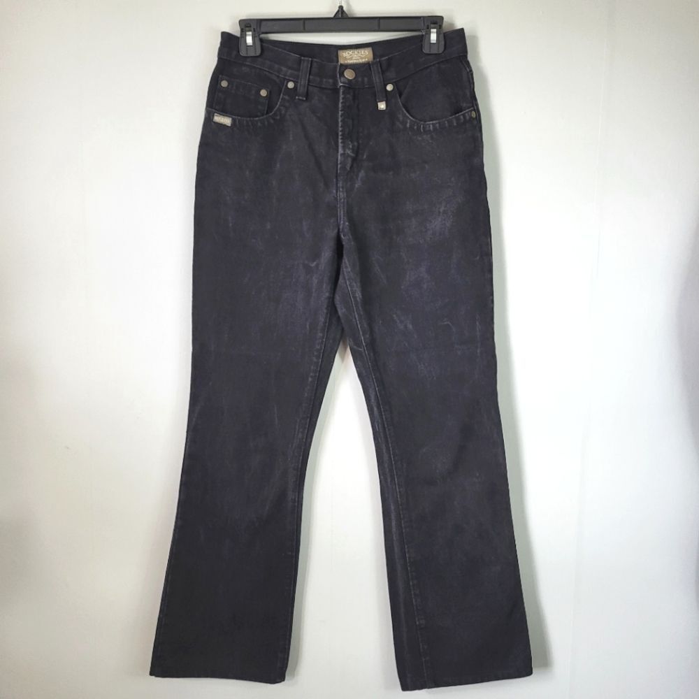 Vintage Rockies Relaxed Straight Leg Bareback Western Jeans Size 6 Regular